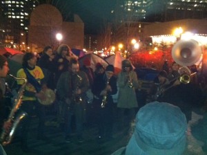 The Second Line Band played until 2 a.m.