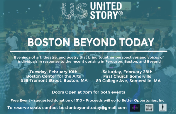 Boston Beyond Today (Anti-racist docu-art events 2/10 and 2/28)