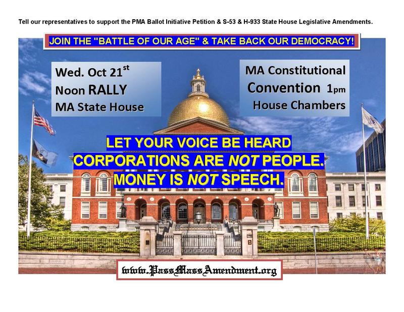 Pass Mass Amendment State House Rally Graphic