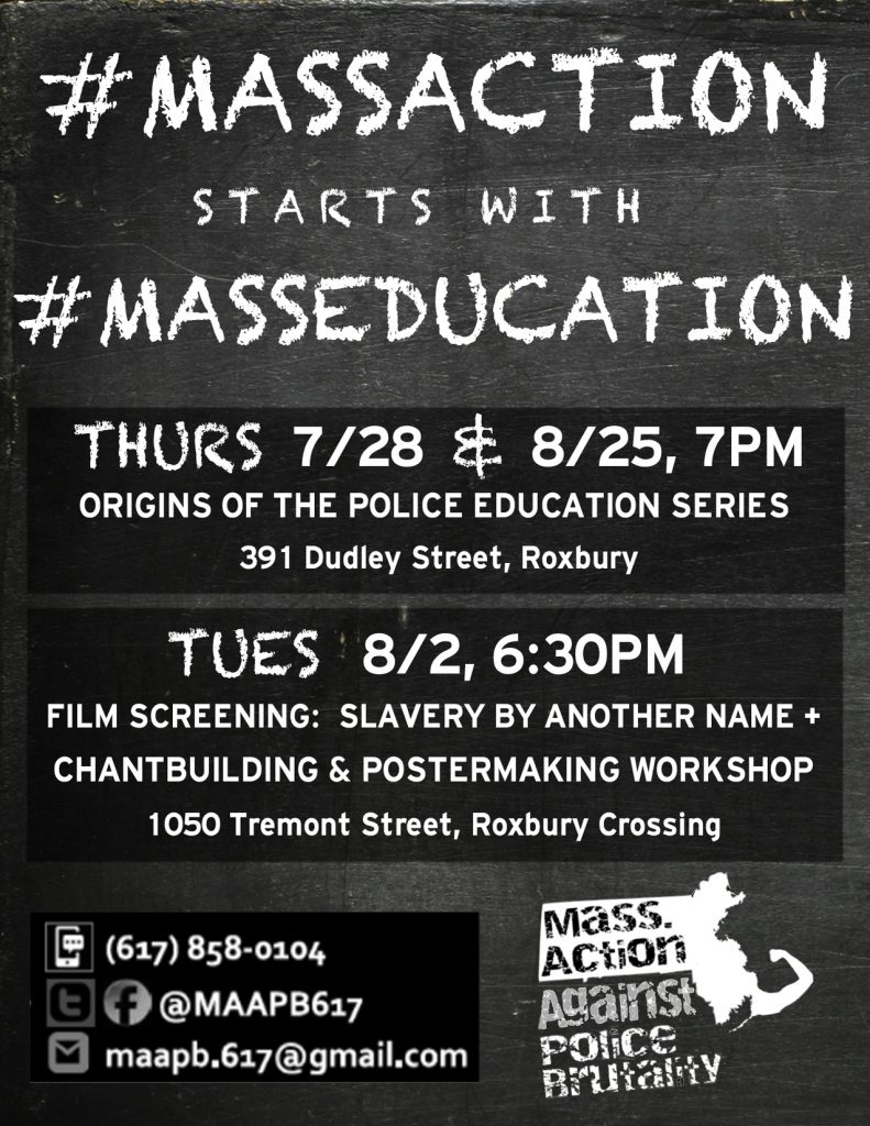 #MassAction starts with #MassEducation